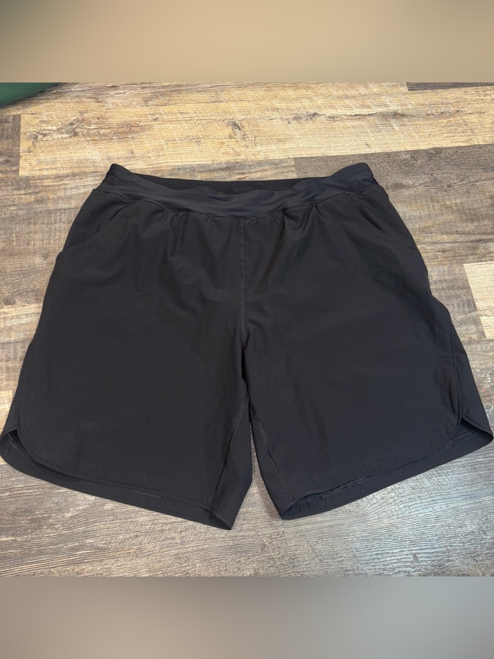 Lands’ End Black Swim Shorts Size 20W Plus 2X Pockets